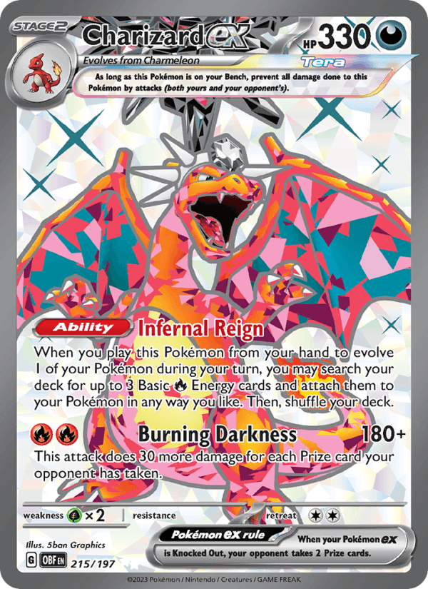Charizard ex 215/197