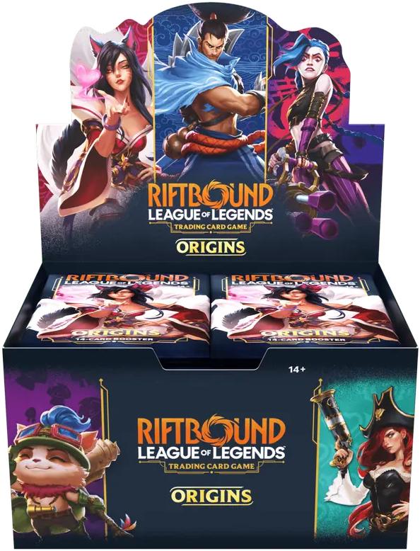 Riftbound Origins Booster Display