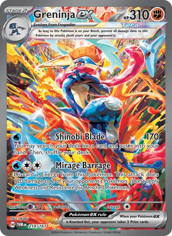Greninja ex 214/167