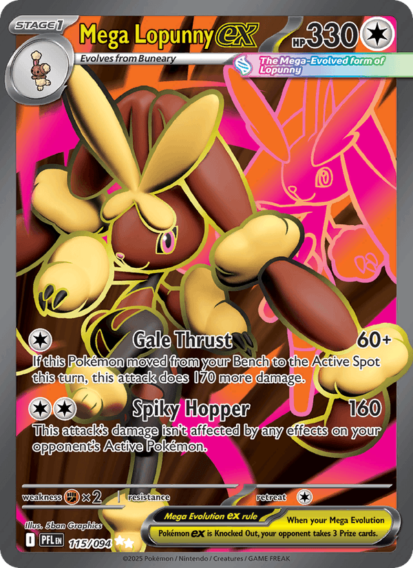 Mega Lopunny ex 115/94