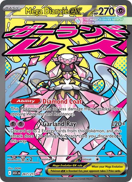 Mega Diancie ex 267/217