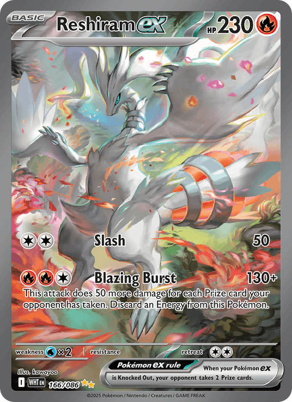Reshiram ex 166/86
