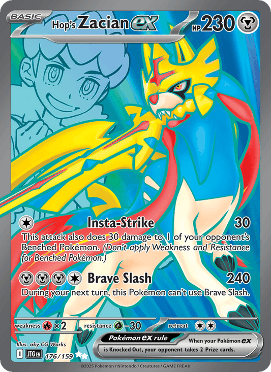 Hop's Zacian ex 176/159